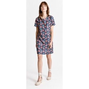 MOLLY BRACKEN Multicolor Floral Windmill Shift Mini Dress